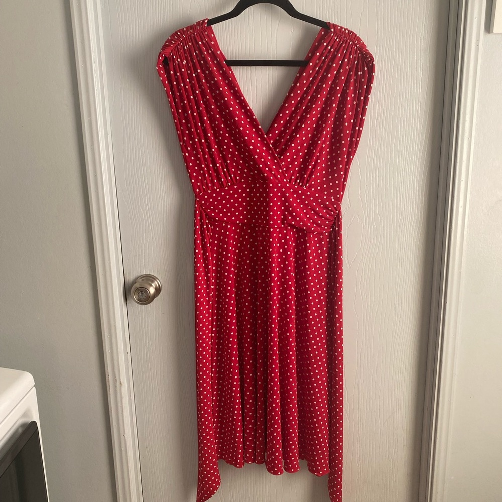 Red Rockabilly Dress